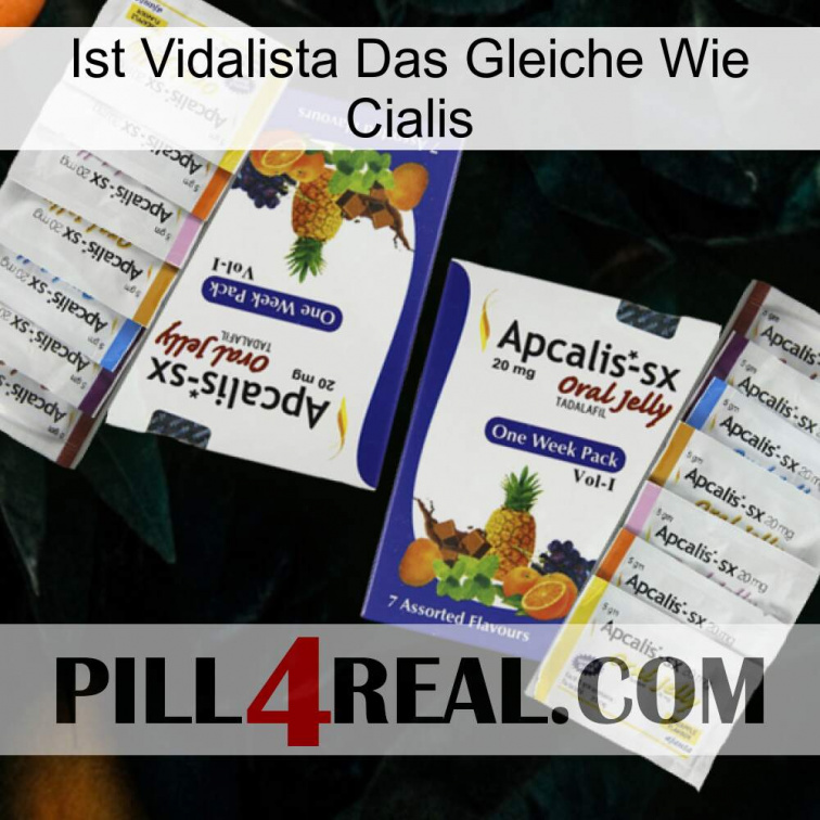 Is Vidalista The Same As Cialis 12